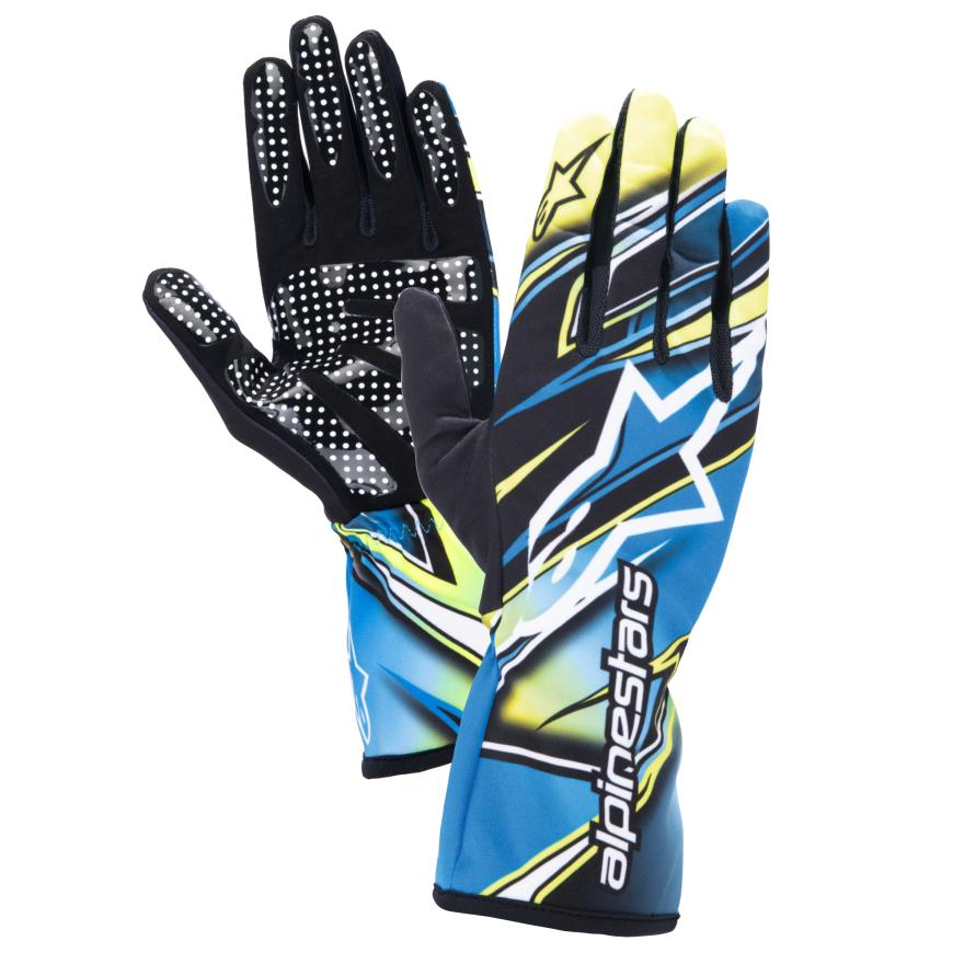 Alpinestars Handschuh Tech 1K Race V2 Competition gelb/blau