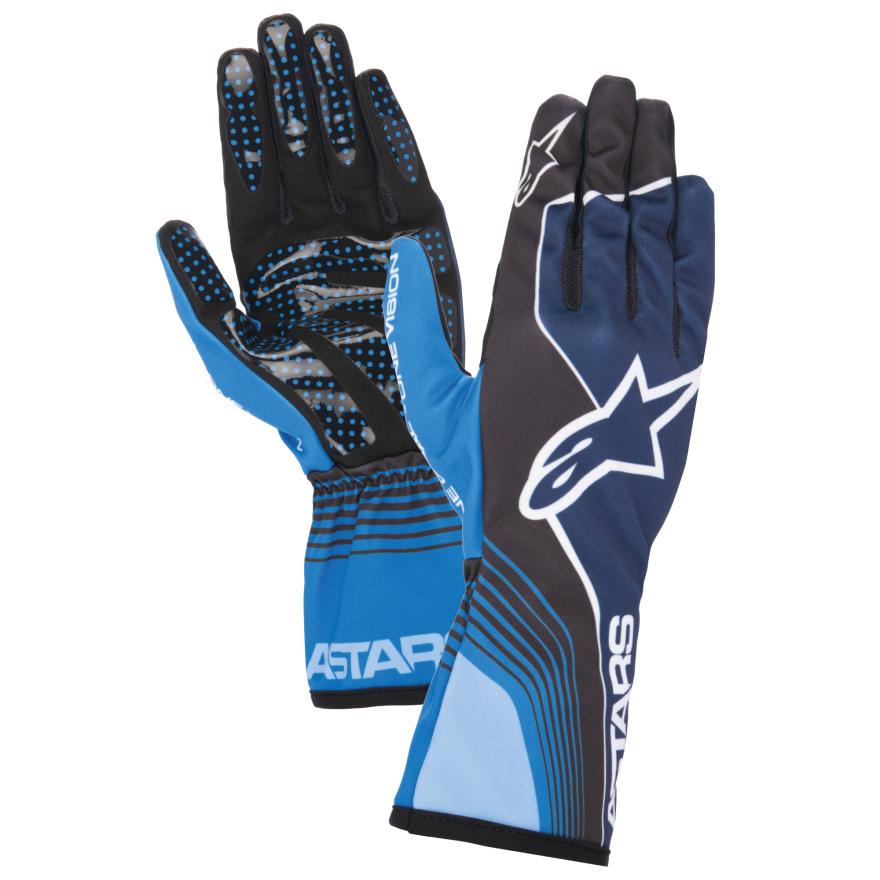 Alpinestars gants Tech 1K Race KID V2 Future bleu-foncé/bleu
