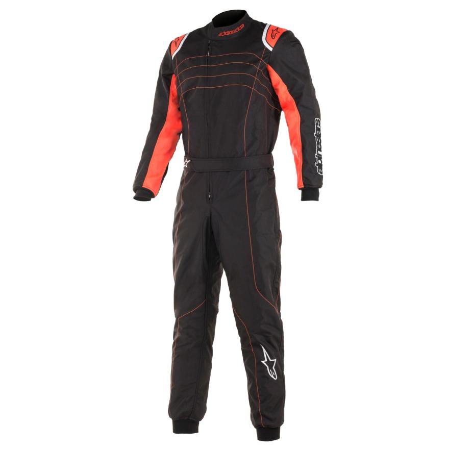 Alpinestars Kart Overall KMX-9 V3 schwarz/rot
