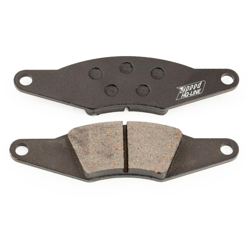 brake pad black for Rimo Hyd-Brake 145 x 40 x 12 mm longlife