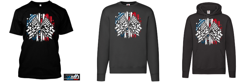 Digitaldruck mehrfarbig Hoodie Sweater T-Shirt selber gestalten