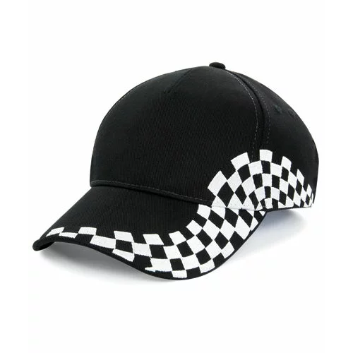 Grand Prix Cap schwarz Beechfield