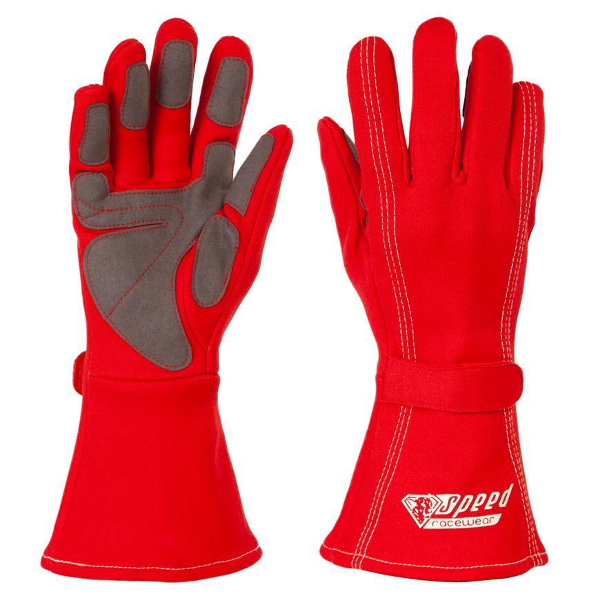Speed Handschuhe | AUCKLAND G-1 | rot Karthandschuhe !*SALE*!