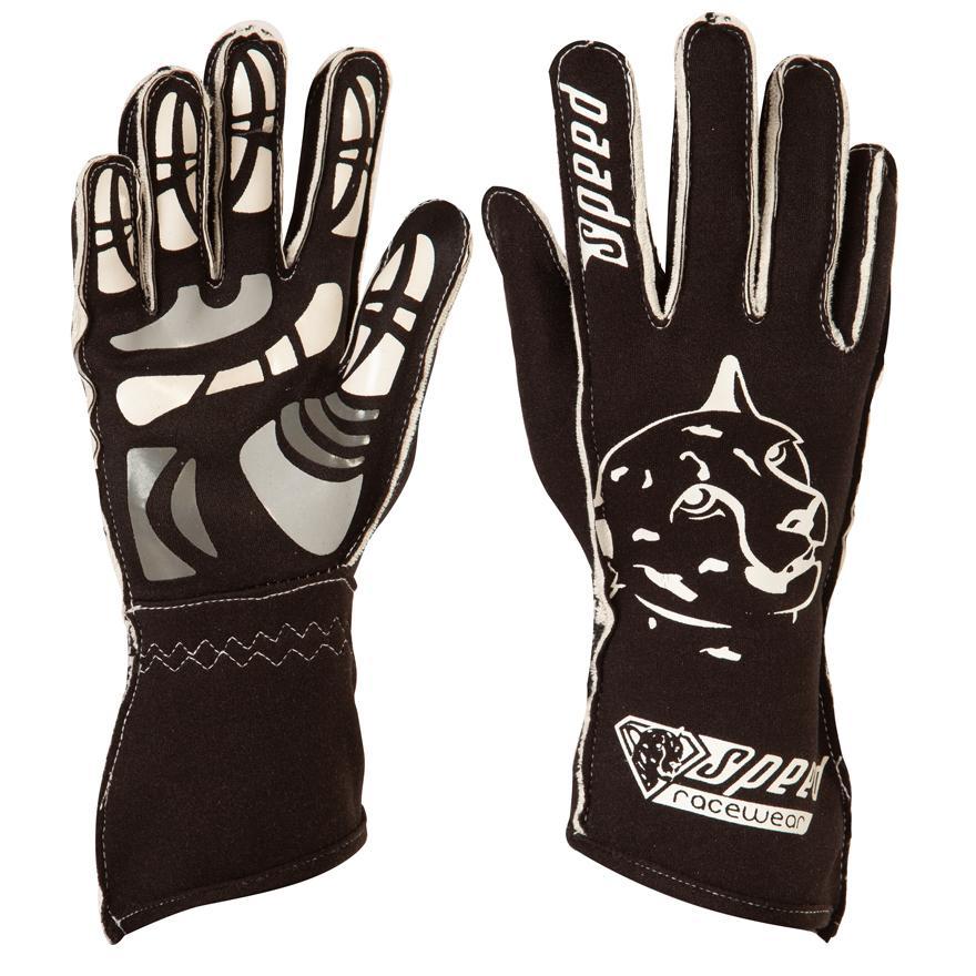 Speed Handschuhe | MELBOURNE G-2 | schwarz/weiss Karthandschuhe !*SALE*!