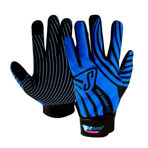 Speed Handschuh PRO-GAMER V-1 | schwarz-blau