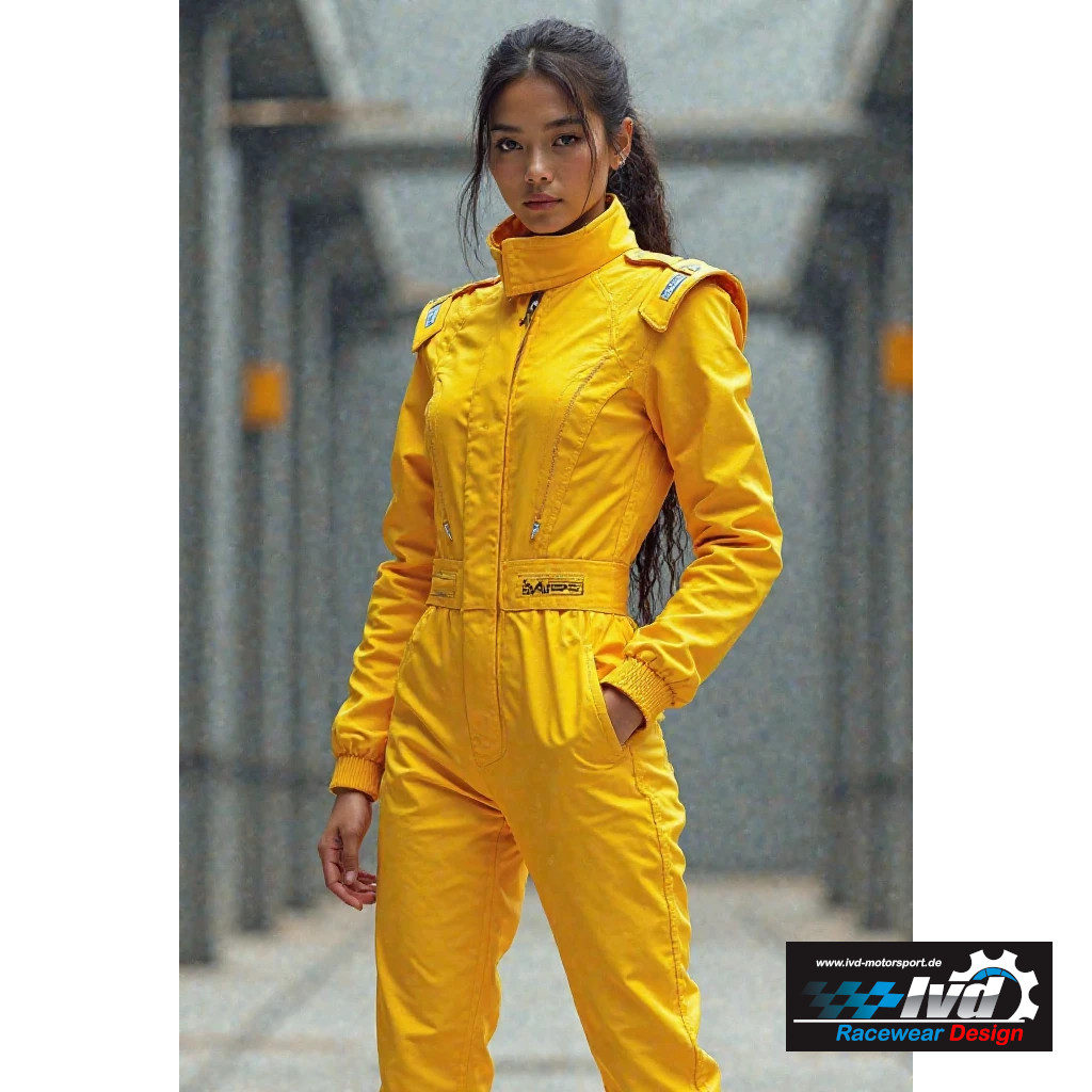 Combinaison de kart personnalisable – Votre propre combinaison de couleurs pour les équipes féminines