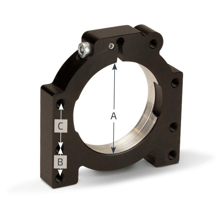 housing for axle bearing | Ø 80mm f. 40+50mm axle