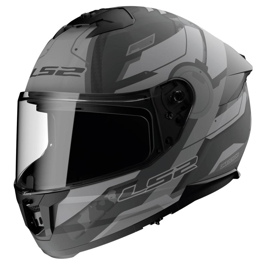 Karthelm Motorradhelm LS2 FF808 Stream II Shadow