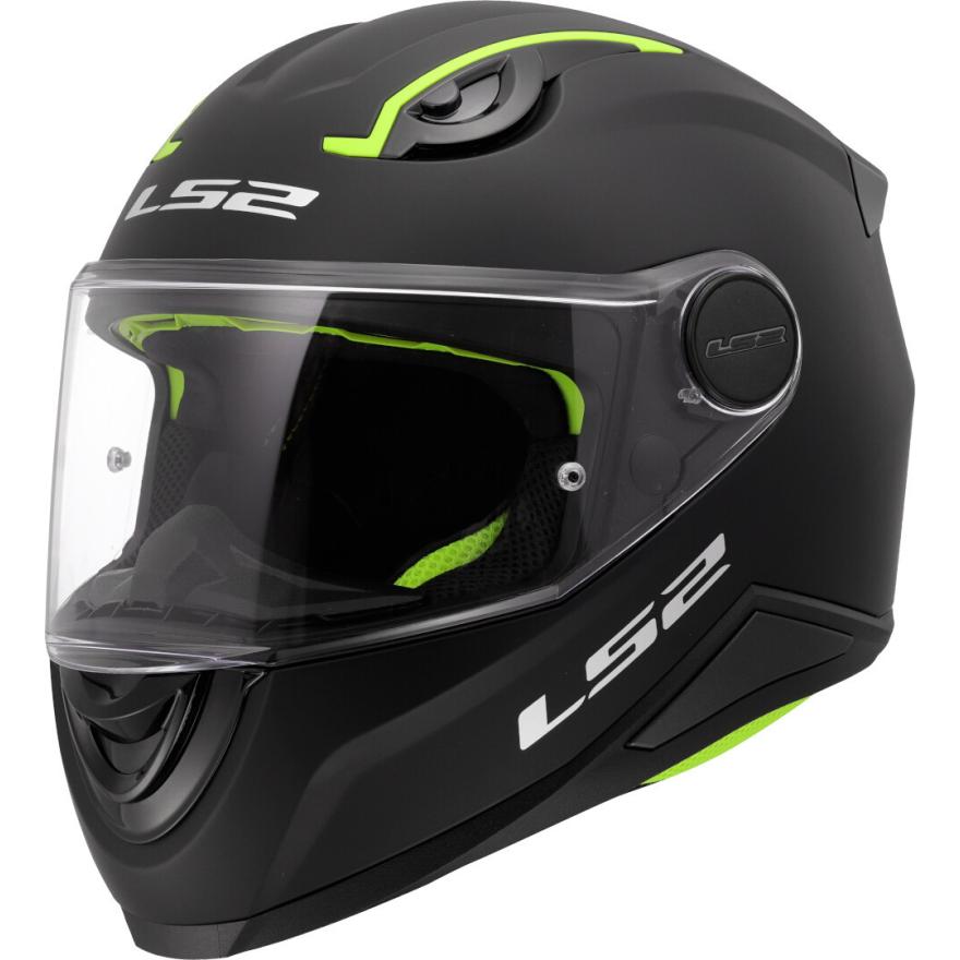 ! NEU LS2 FF812 Kid Solid Kinderhelm Karthelm schwarz