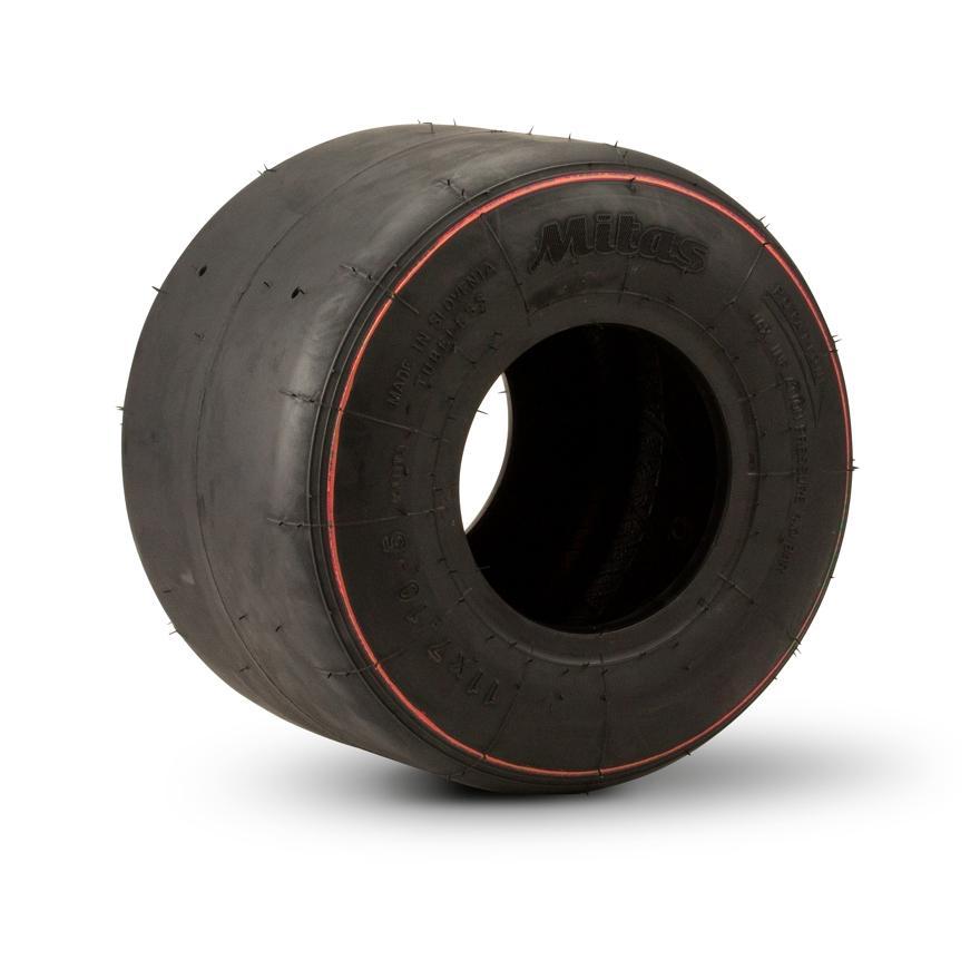 Mitas Leihkart Reifen SRX | rot=extra hart | 11 x 7.10-5