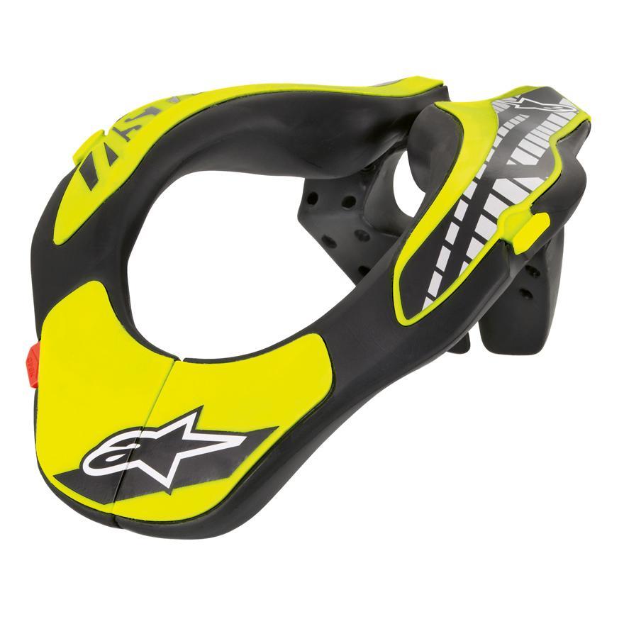 Alpinestars Nackenschutz | Kinder und Jugendliche | schwarz/gelb