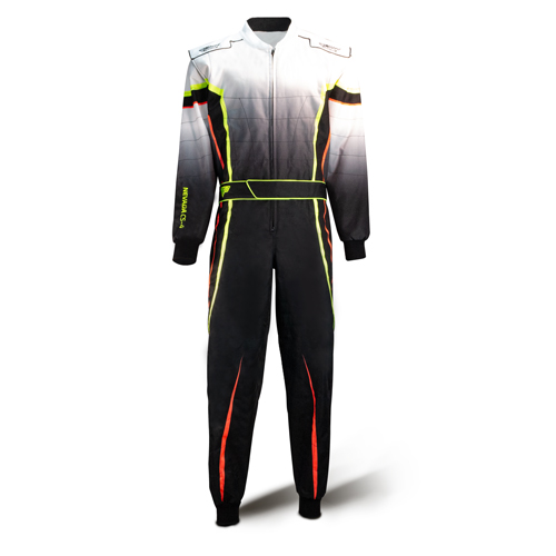 SALE Speed Overall Cordura NEVADA CS-4 schwarz/weiß/neongelb/orange !*SALE*!