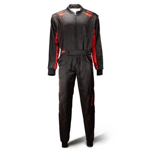 Speed Kartoverall SILVERSTONE RS-2 schwarz/rot !*SALE*!