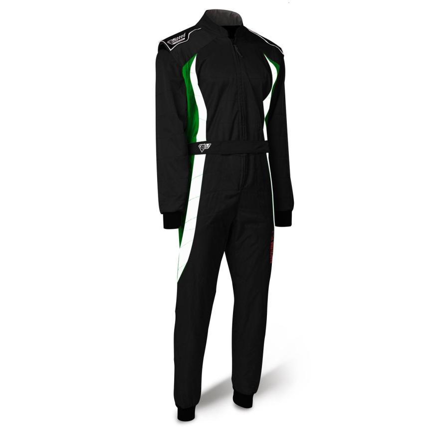 Speed Overall Cordura ATLANTA CS-3 schwarz/weiß/grün !*SALE*!