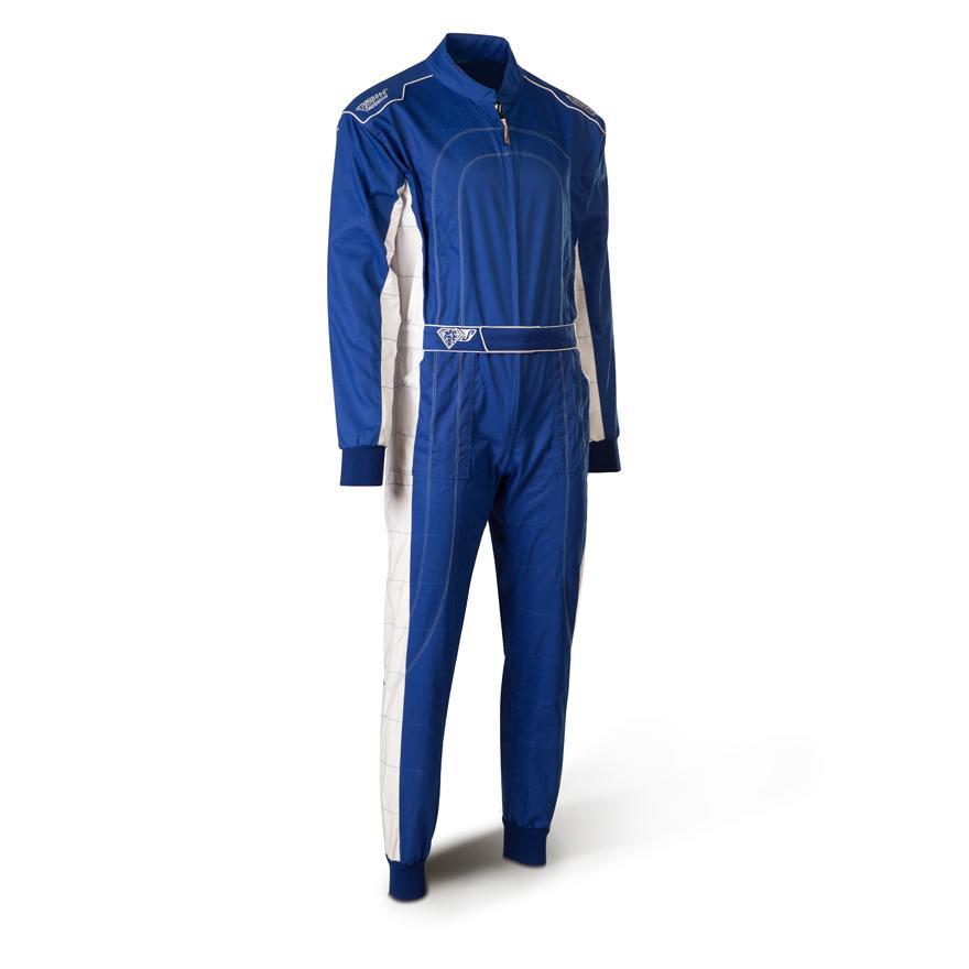 Speed Kartoverall Hobby | DENVER HS-2 | blau,weiß !*SALE*!
