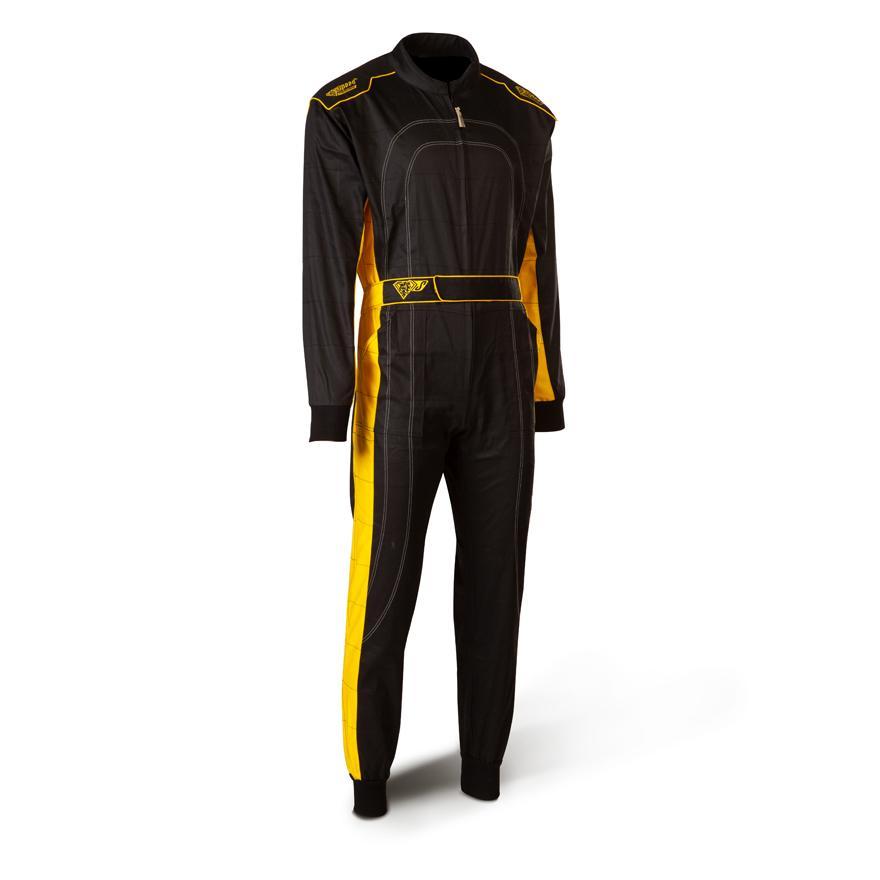 Speed Kartoverall Hobby | DENVER HS-2 | schwarz,gelb !*SALE*!