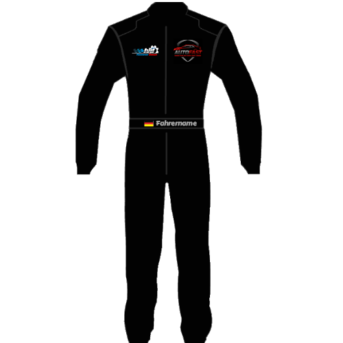 !         Combinaison de kart Brodée - Logos Texte Slogan Personnalisation avec ensemble Cordura à deux couches