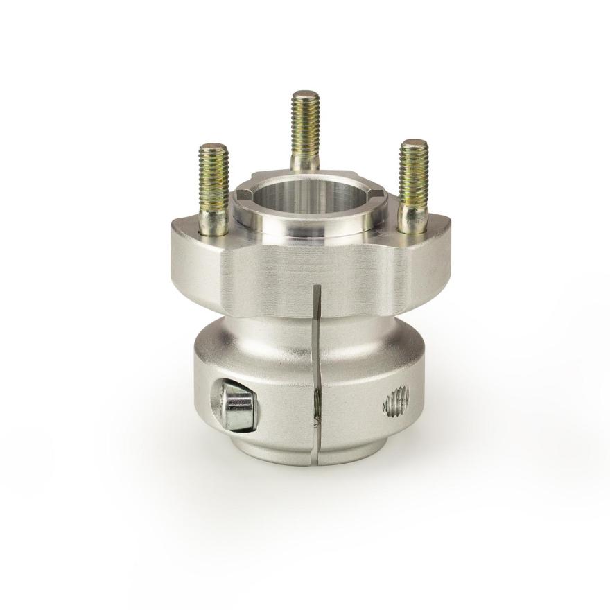rear hub 30 mm | length 62 mm | silver
