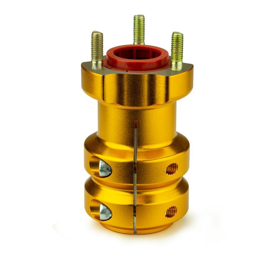 rear hub 40 mm | length 115 mm | gold