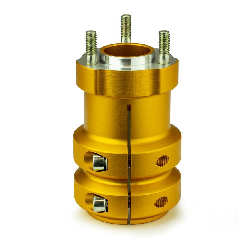 rear hub 50 mm | length 115 mm | gold