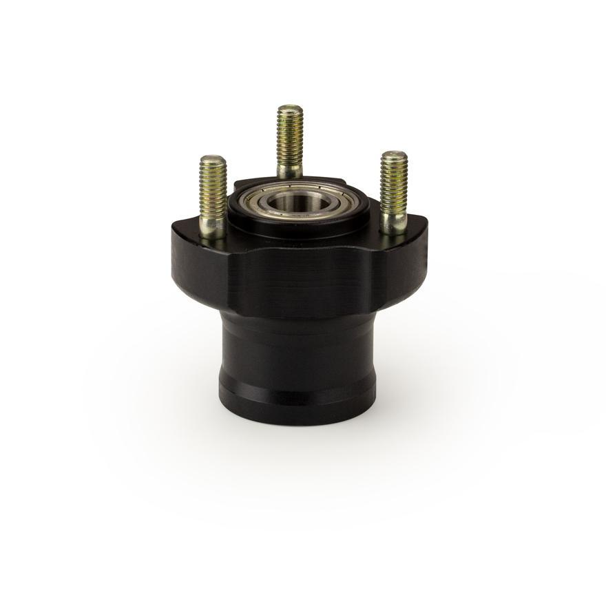 front hub 17mm | length 55mm | black