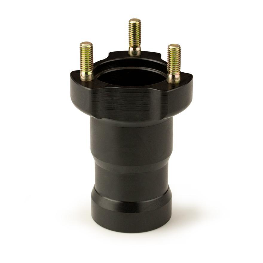 front hub 25mm | length 95mm | black