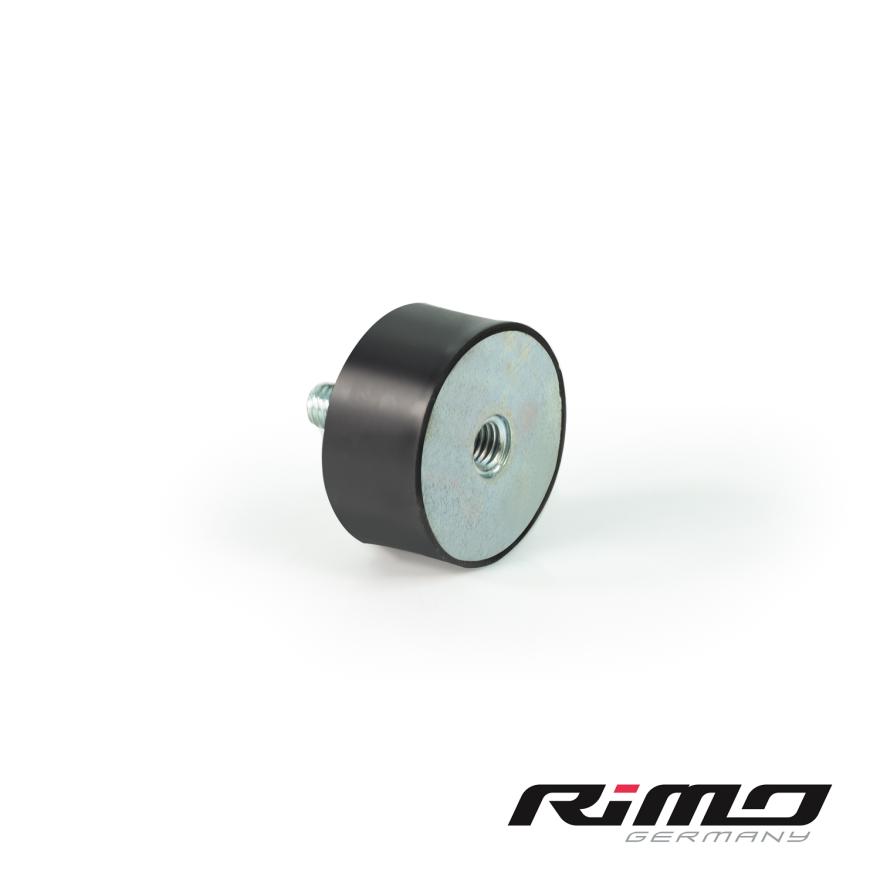 Rimo vis en caoutchouc M10 55 Sh L:25, Ø:50, Rimo 1384023
