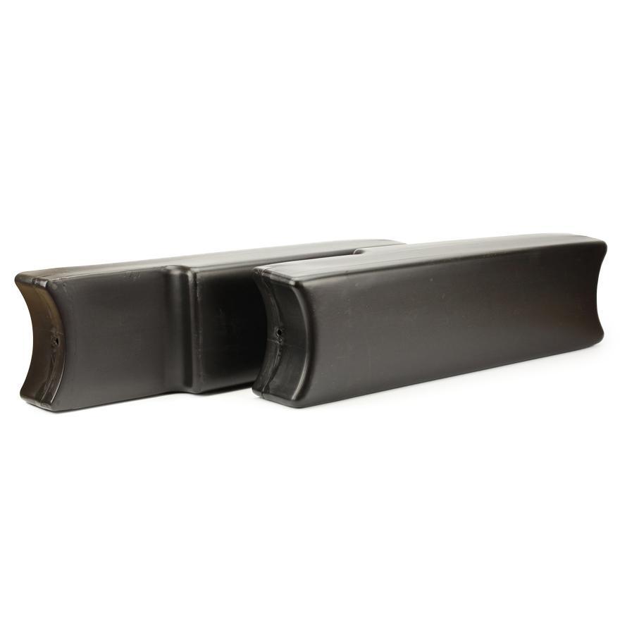 set of side pods rental black