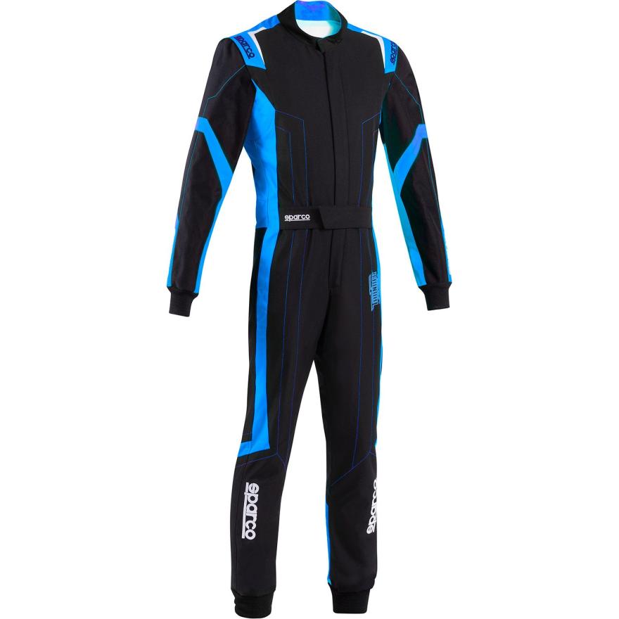 Sparco Kartoverall Thunder Advanced schwarz-blau