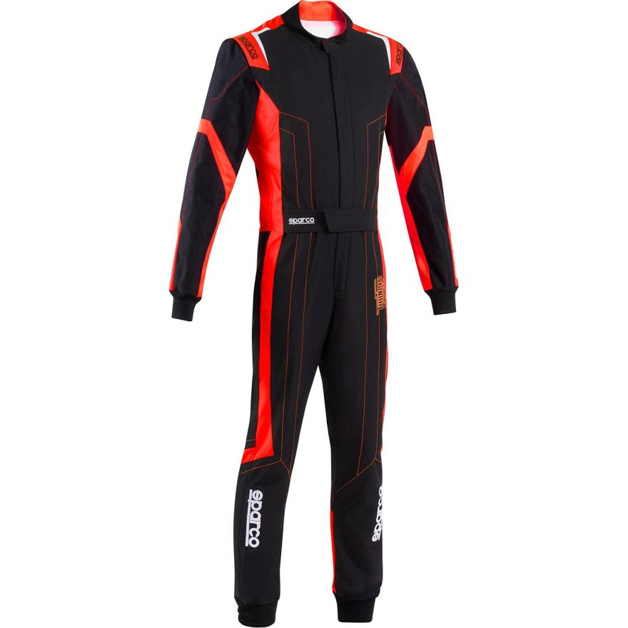 Sparco Kartoverall Thunder Advanced schwarz-rot