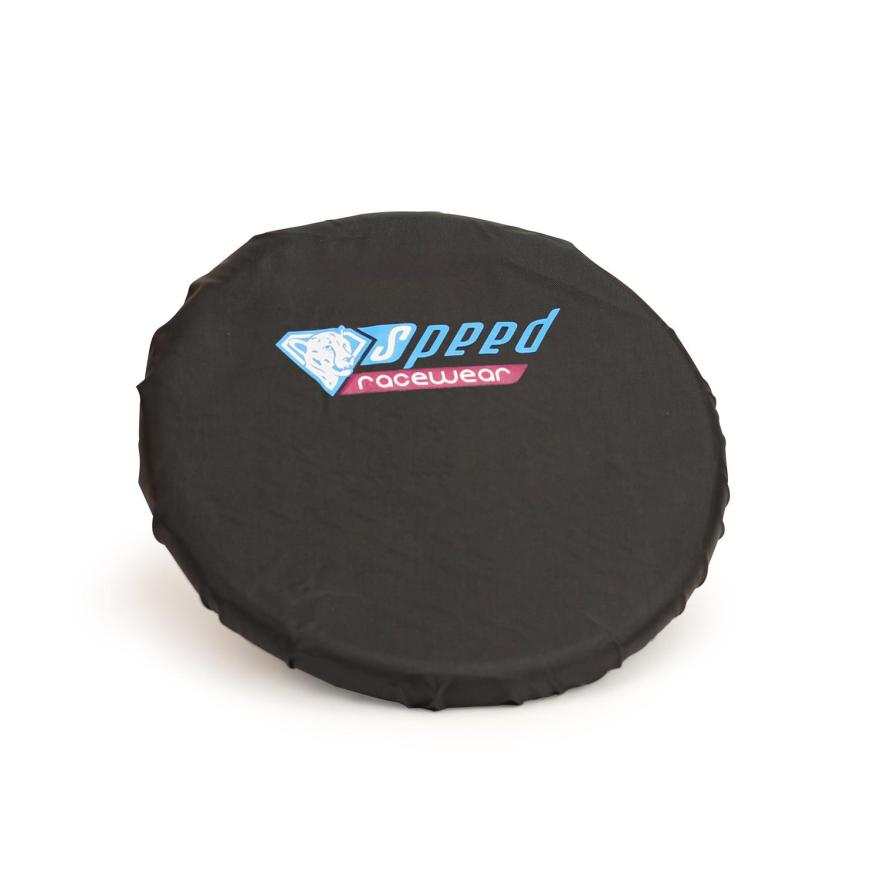 Speed steering wheel cover black