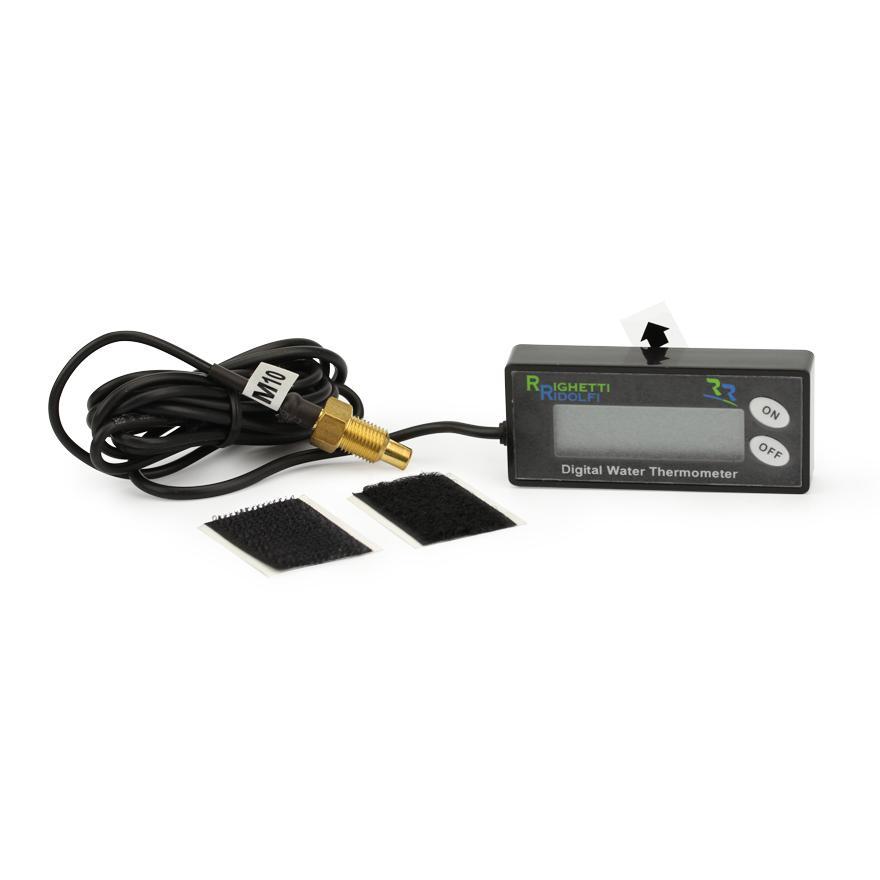 thermometer for water temp.